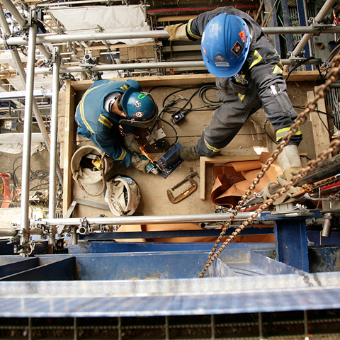 construction scaffolding